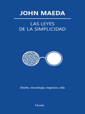 cover image of Las leyes de la simplicidad